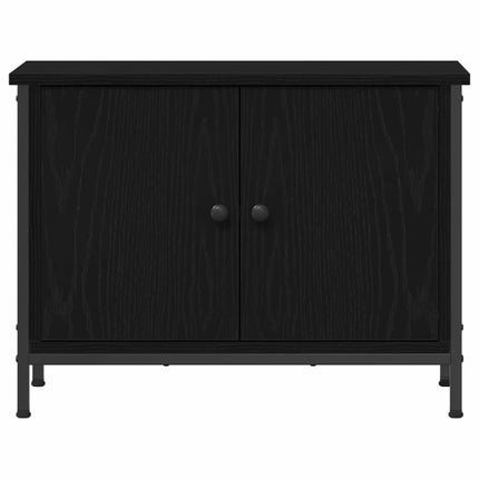 TV-skab 60 x 35 x 45 cm Sort eg Konstrueret træ