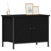 TV-skab Sort eg 60 x 35 x 45 cm Konstrueret træ