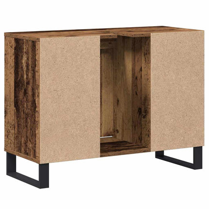Badeværelsesskab Gammelt træ 80 x 33 x 60 cm Konstrueret træ