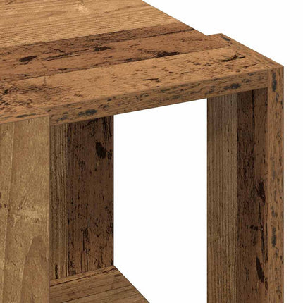 Sofabord Gammelt træ 32 x 32 x 30 cm Konstrueret træ