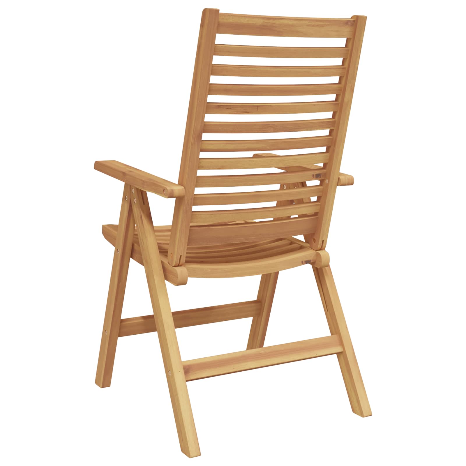 Stol 8 pcs Brun 64.5 x 52 x 108 cm Massiv Teaktræ