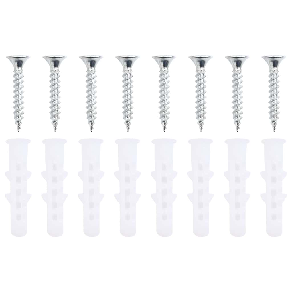 Håndklædestang Sort 61 x 23 x 17 cm Rustfrit stål