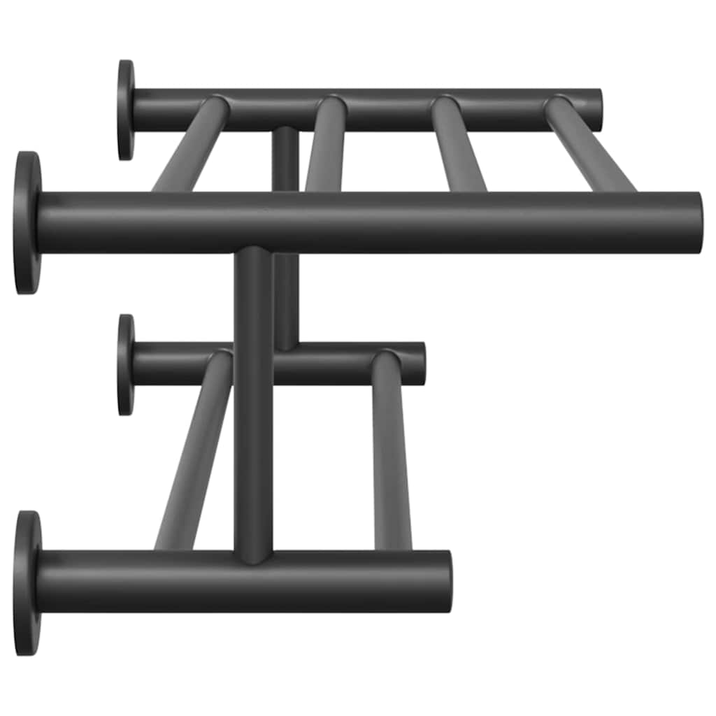 Håndklædestang Sort 61 x 23 x 17 cm Rustfrit stål