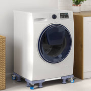 Vaskemaskinefod Grå 66 x 66 x 12 cm Rustfrit stål