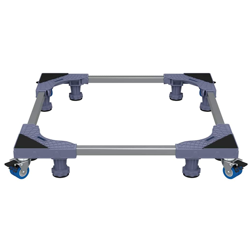 Vaskemaskinefod Grå 66 x 66 x 12 cm Rustfrit stål