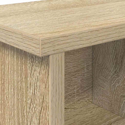 Vægmonteret Jakkeholder med hylde Sonoma eg 75 x 16 x 26 cm