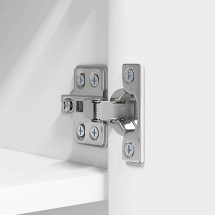 Vægmonteret Jakkeholder Hvid 50 x 20 x 30 cm Konstrueret træ