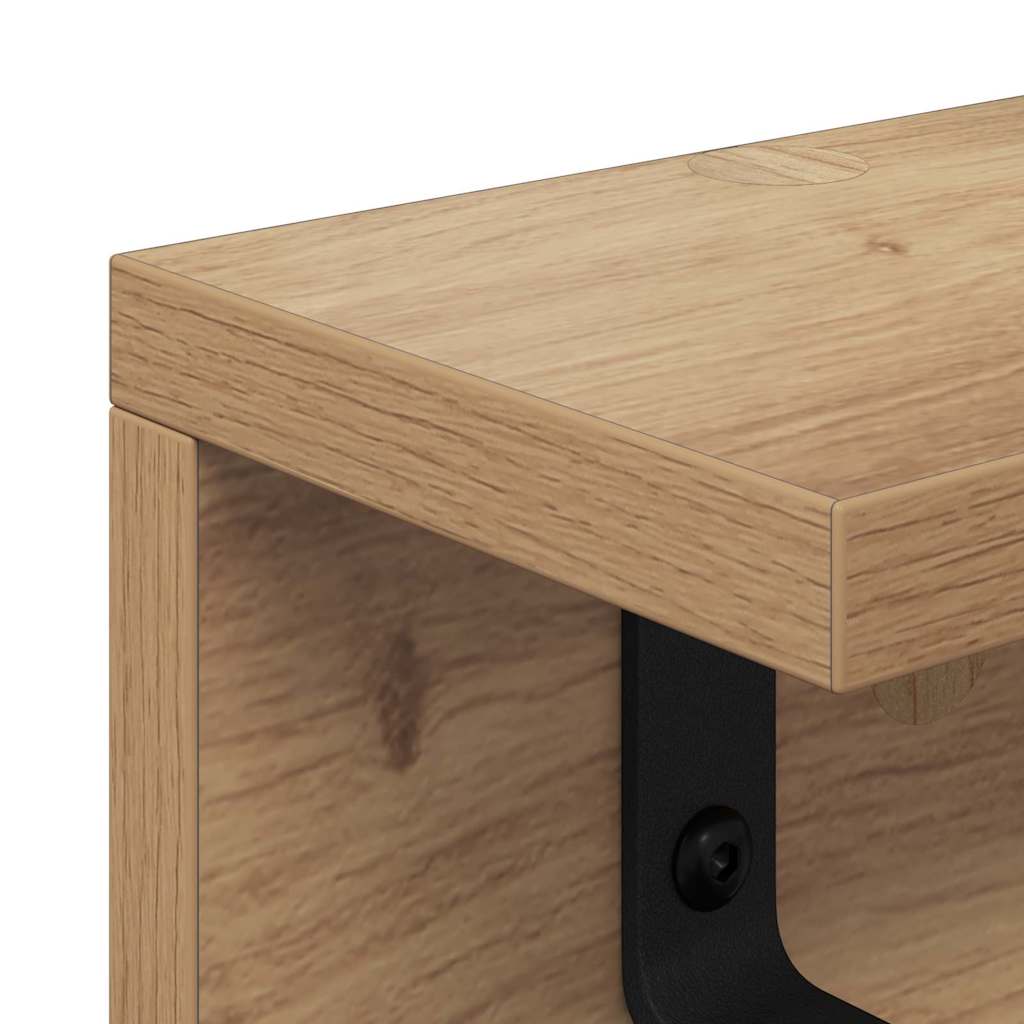 Vægmonteret Jakkeholder Artisan Egetræ 40 x 10,5 x 10,5 cm