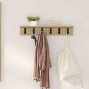 Vægmonteret Jakkeholder Sonoma eg 60 x 10,5 x 10,5 cm