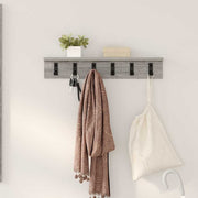 Vægmonteret Jakkeholder Grå Sonoma 60 x 10,5 x 10,5 cm