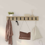 Vægmonteret Jakkeholder Sonoma eg 80 x 10,5 x 10,5 cm