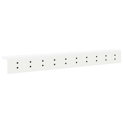 Vægmonteret Jakkeholder Vægmonteret Hvid 100 x 10,5 x 10,5 cm