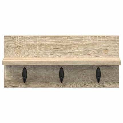 Vægmonteret Jakkeholder Vægmonteret Sonoma eg 40 x 10,5 x 18 cm