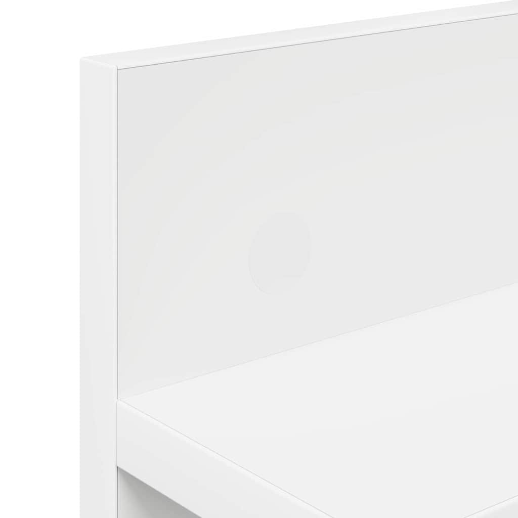 Vægmonteret Jakkeholder Hvid 60 x 10,5 x 18 cm Konstrueret træ