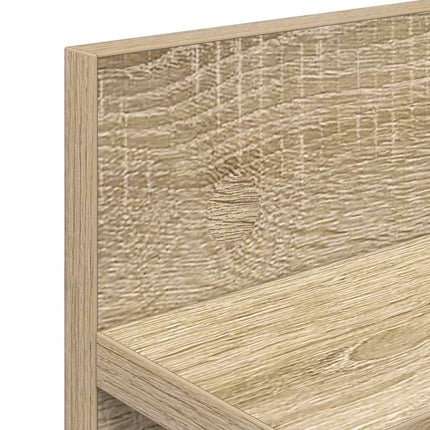 Vægmonteret Jakkeholder Vægmonteret Sonoma eg 60 x 10,5 x 18 cm