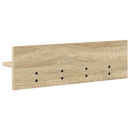 Vægmonteret Jakkeholder Vægmonteret Sonoma eg 60 x 10,5 x 18 cm