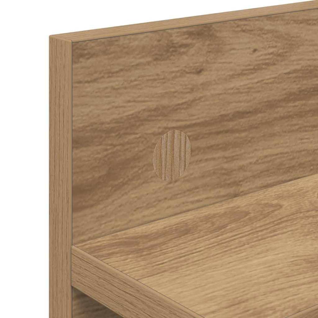 Vægmonteret Jakkeholder Artisan Egetræ 60 x 10,5 x 18 cm