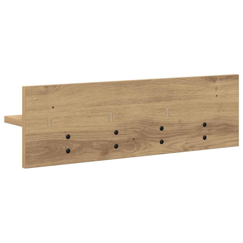 Vægmonteret Jakkeholder Artisan Egetræ 60 x 10,5 x 18 cm