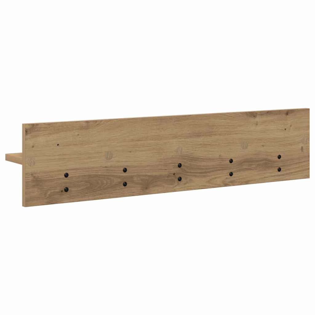 Vægmonteret Jakkeholder Artisan Egetræ 80 x 10,5 x 18 cm