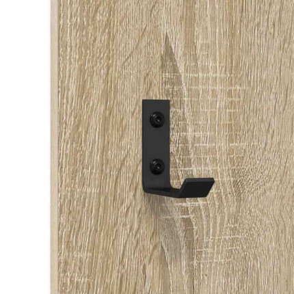 Vægmonteret Jakkeholder Vægmonteret Sonoma eg 30 x 1,5 x 80 cm