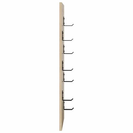 Vægmonteret Jakkeholder Vægmonteret Sonoma eg 30 x 1,5 x 80 cm