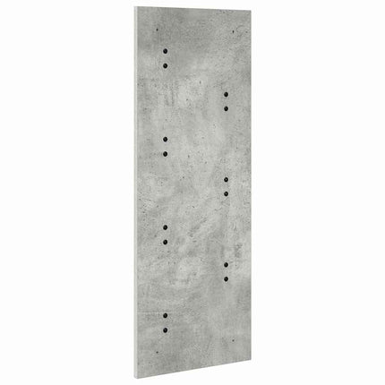 Vægmonteret Jakkeholder Vægmonteret Beton Grå 30 x 1,5 x 80 cm