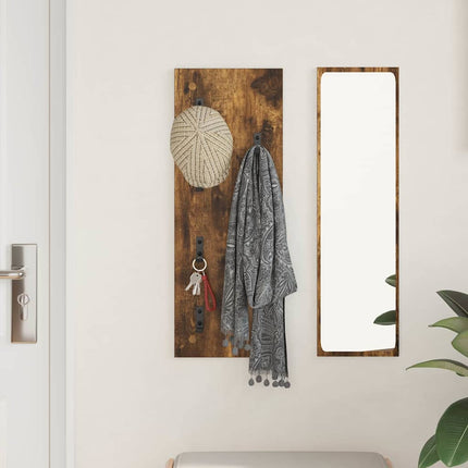 Vægmonteret Jakkeholder Vægmonteret Røget eg 30 x 1,5 x 80 cm