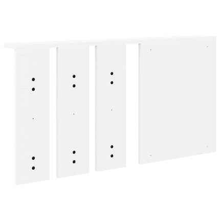 Vægmonteret Jakkeholder Hvid 85 x 10 x 45 cm Konstrueret træ