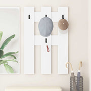 Vægmonteret Jakkeholder Hvid 65 x 3 x 100 cm Konstrueret træ