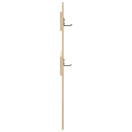 Vægmonteret Jakkeholder Vægmonteret Sonoma eg 65 x 3 x 100 cm