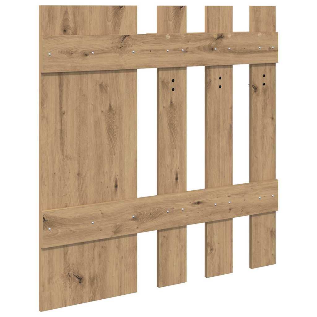 Vægmonteret Jakkeholder Artisan Egetræ 100 x 10 x 100 cm