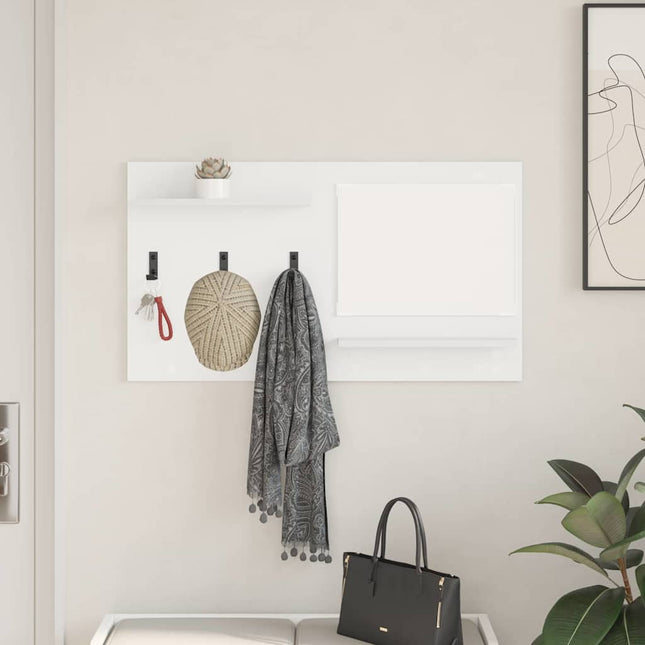 Vægmonteret Jakkeholder Vægmonteret Hvid 90 x 10 x 50 cm