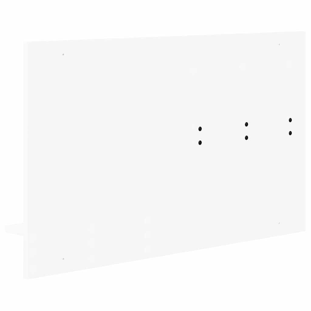 Vægmonteret Jakkeholder Hvid 90 x 10 x 50 cm Konstrueret træ