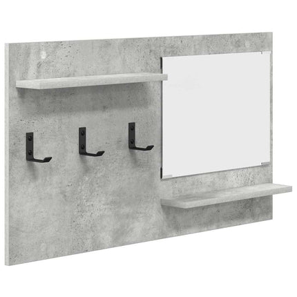Vægmonteret Jakkeholder Vægmonteret Beton Grå 90 x 10 x 50 cm