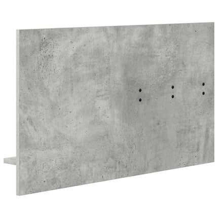 Vægmonteret Jakkeholder Vægmonteret Beton Grå 90 x 10 x 50 cm