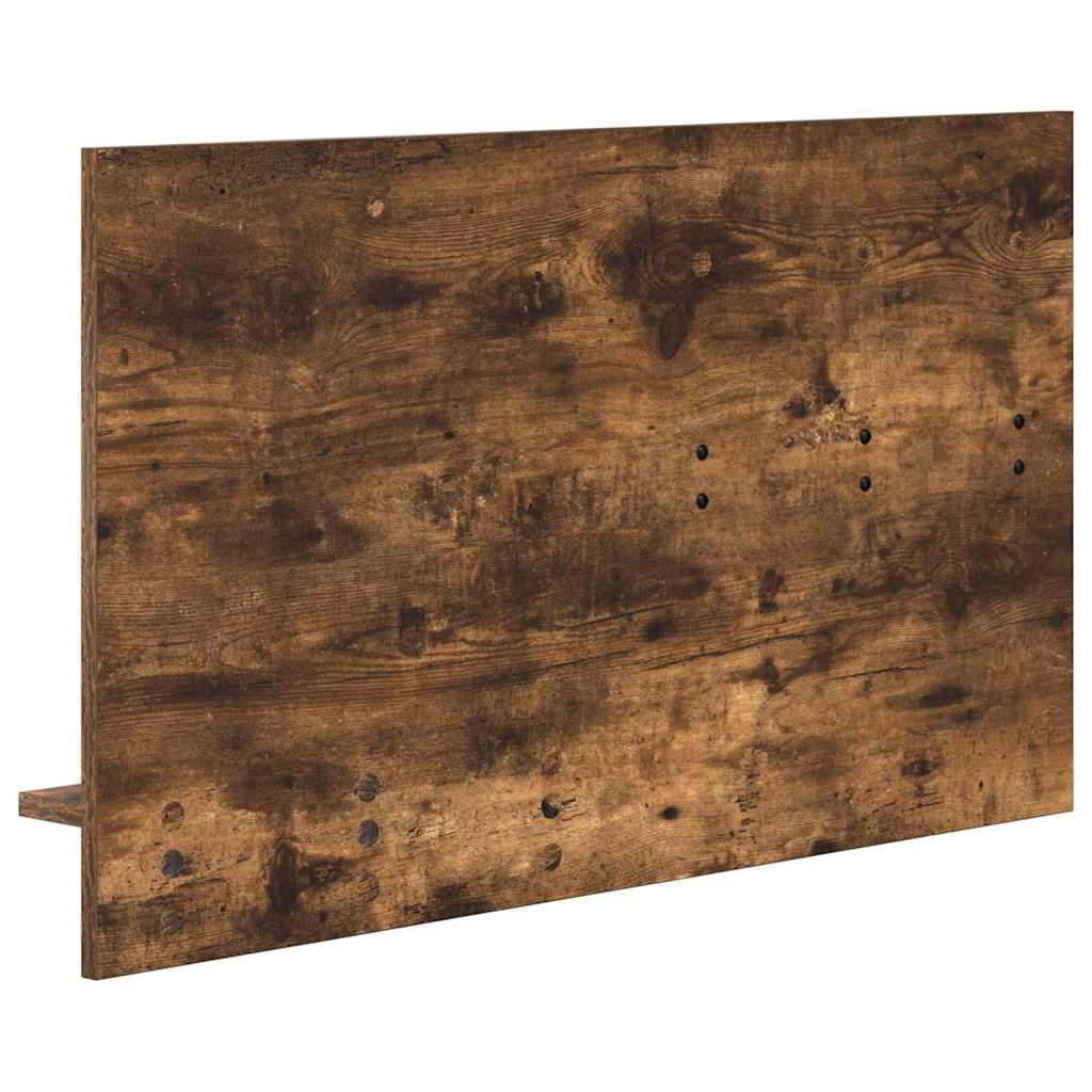 Vægmonteret Jakkeholder med hylde Røget eg 90 x 10 x 50 cm