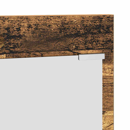 Vægmonteret Jakkeholder med hylde Gammelt træ 70 x 10 x 90 cm