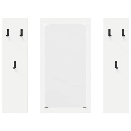Vægmonteret Jakkeholder Vægmonteret Hvid 96 x 1,5 x 90 cm