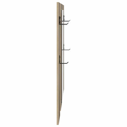 Vægmonteret Jakkeholder Vægmonteret Sonoma eg 96 x 1,5 x 90 cm