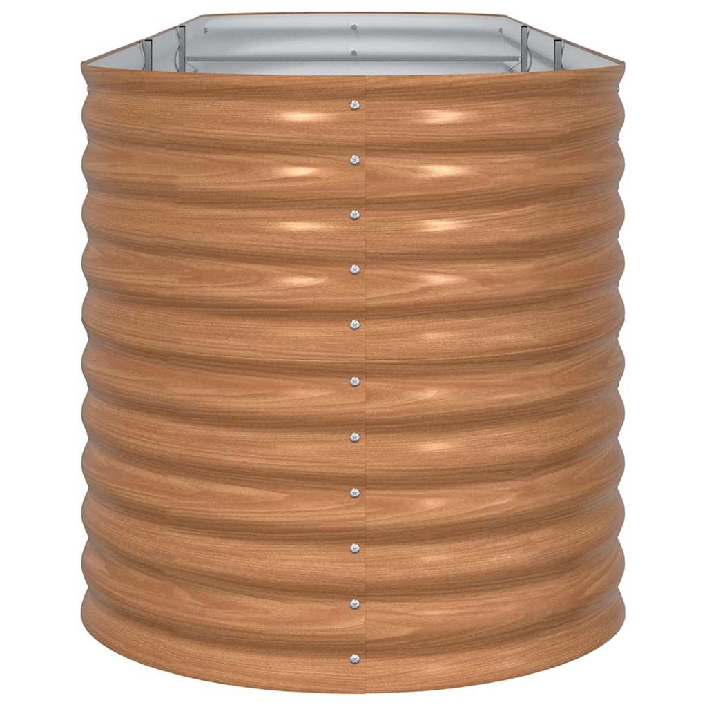 Højbed Brun 320 x 80 x 81 cm Stål