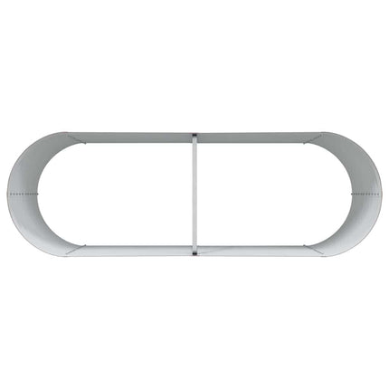 Hævet bed Brun 240 x 80 x 81 cm Stål