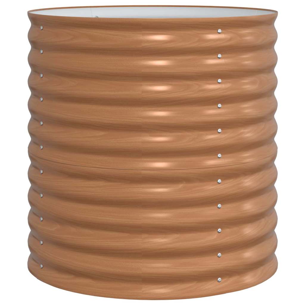 Højbed Brun 80 x 80 x 81 cm Stål