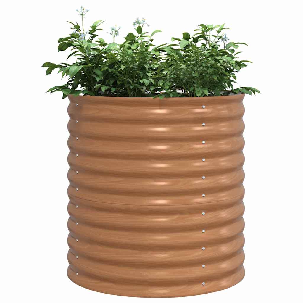 Højbed Brun 80 x 80 x 81 cm Stål