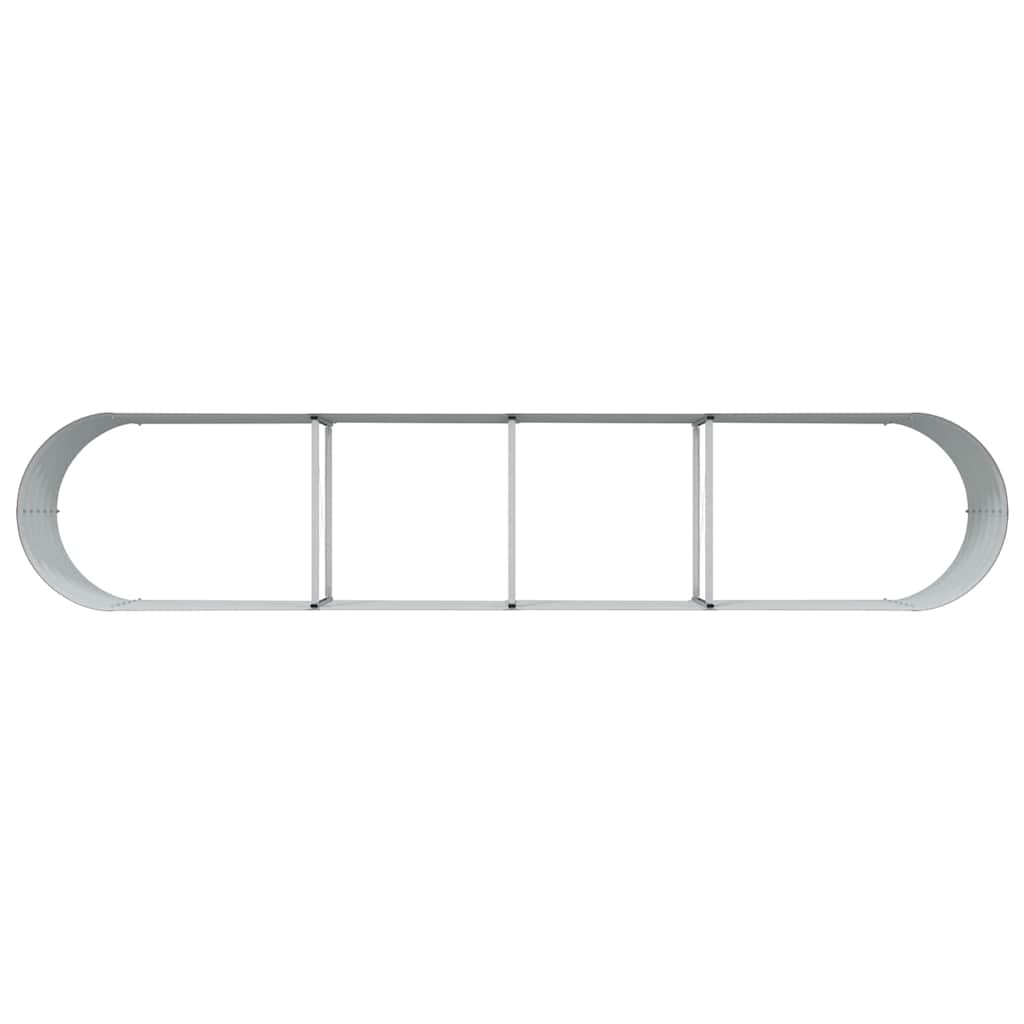 Højbed Brun 400 x 80 x 44 cm Stål