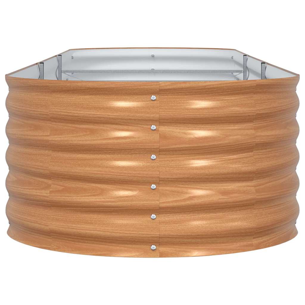 Højbed Brun 320 x 80 x 44 cm Stål