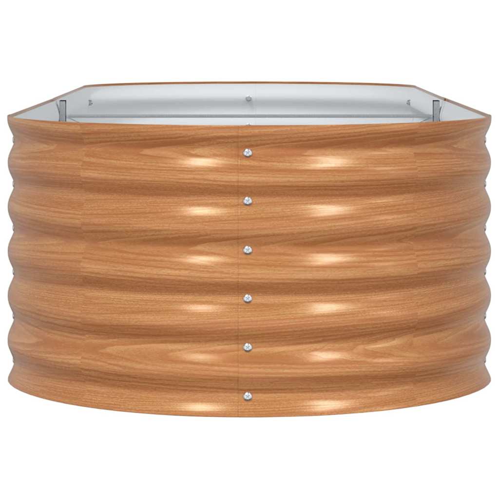 Højbed Brun 240 x 80 x 44 cm Stål