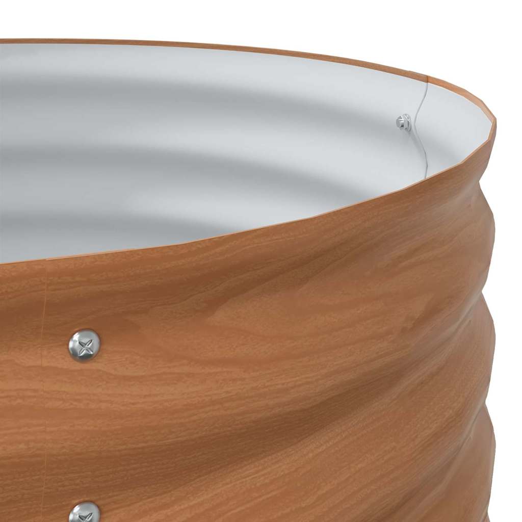 Højbed Brun 160 x 80 x 44 cm Stål