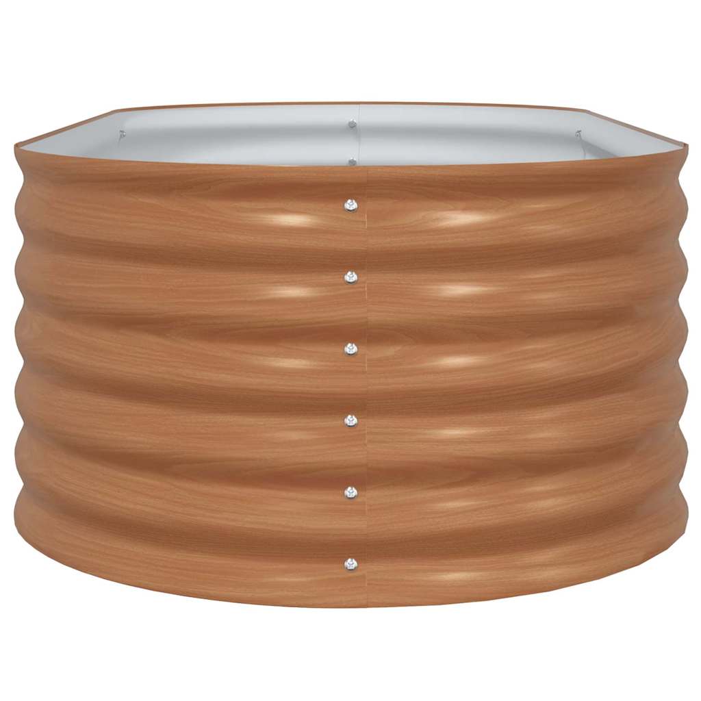 Højbed Brun 160 x 80 x 44 cm Stål