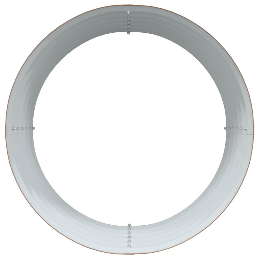 Højbed Brun 80 x 80 x 44 cm Stål