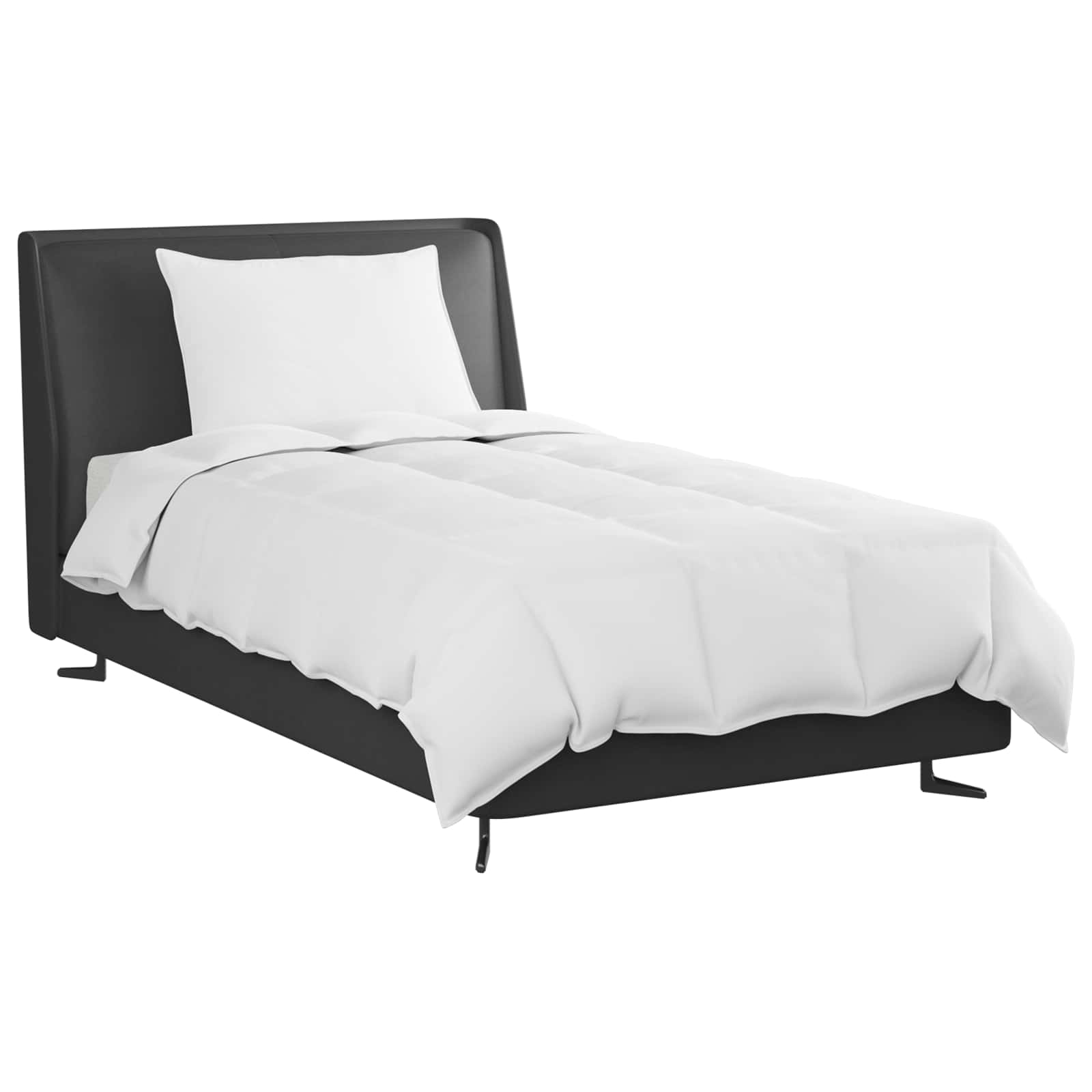 Sommer dyne med pude 2 pcs Hvid Dunfjer
